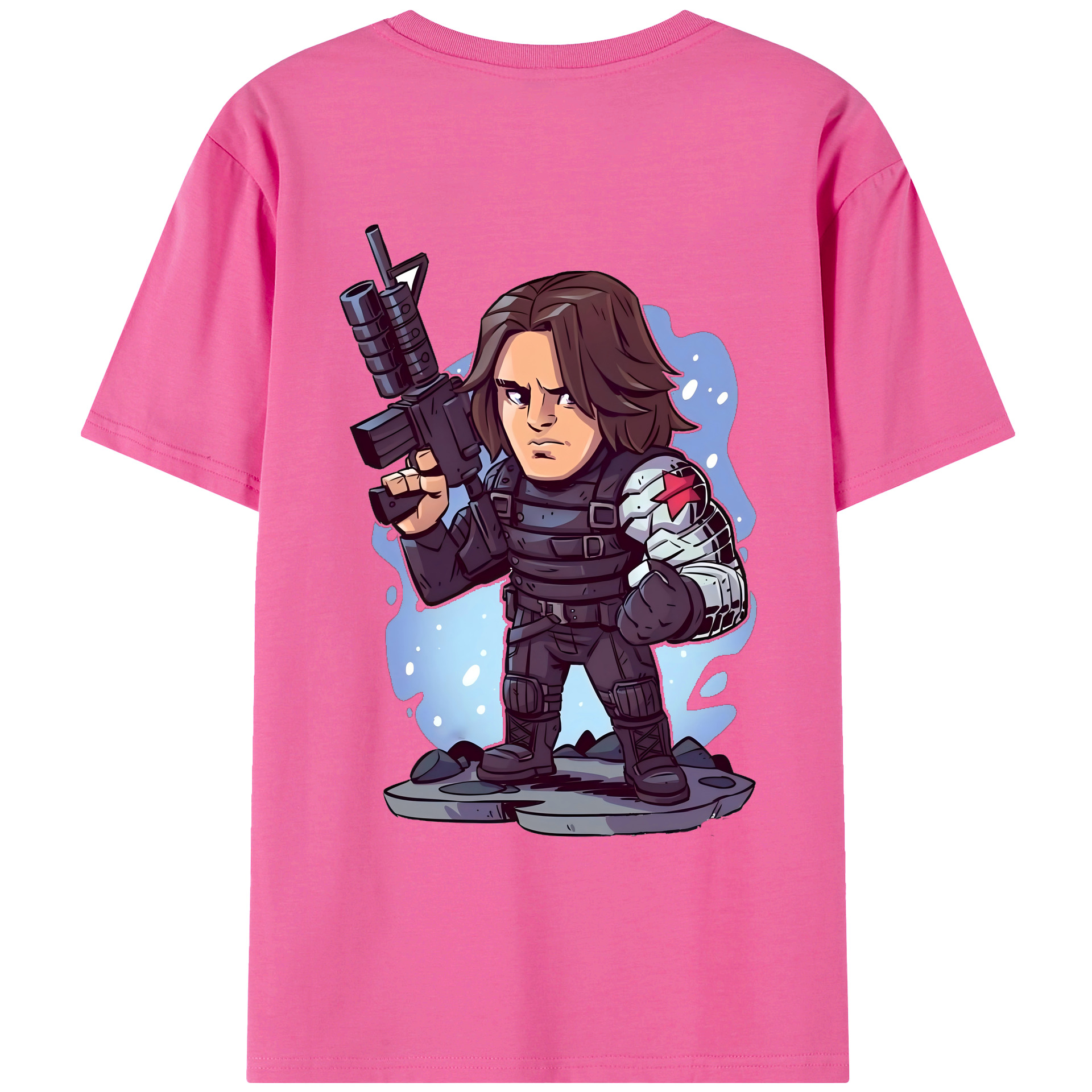 （画像用） アベンジャーズ The Avengers レディース半袖Tシャツ(バックプリント)